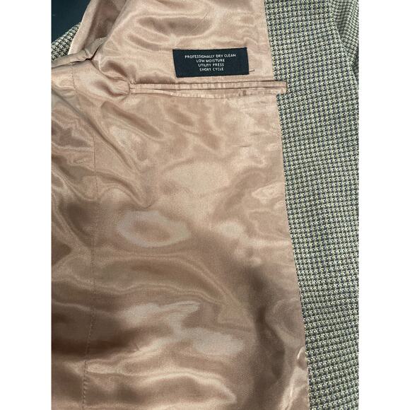 Jos. A. Bank Signature Silk Wool Blend Plaid Blazer Sport Jacket 42 SH Gordon - Picture 8 of 8